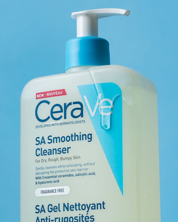 Renewing SA Smoothing Cleanser | Salicylic Acid Face Wash | CeraVe